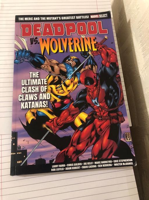  — Deadpool Vs. Wolverine - Comic Book