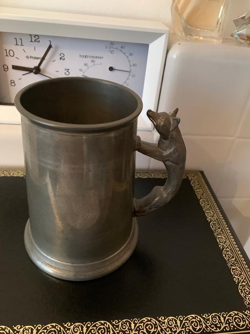  — Pewter tankard buyer collect