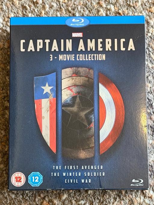 — Captain America — 3-Movie Collection - Bluray