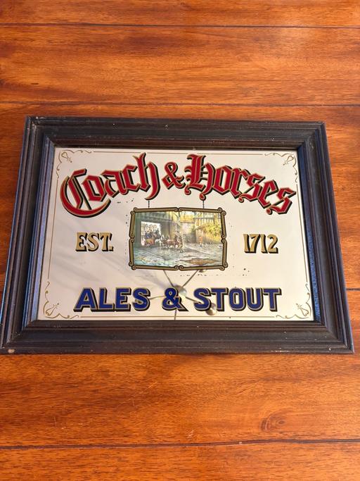  — Coach and Horses mirror