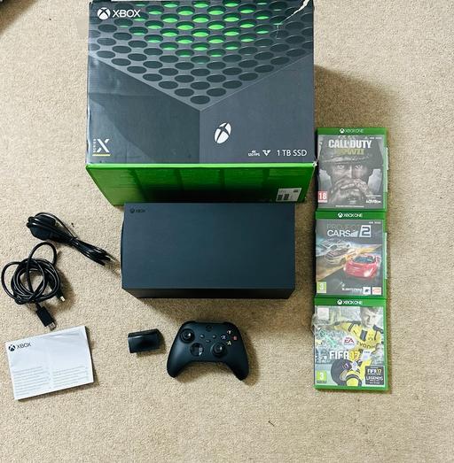  — XBox Series X - 1TB 4K - 3 Games - Boxed