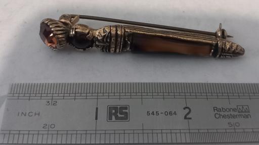  — Vintage miracle scottish kilt brooch