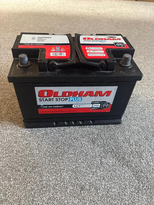  — Car battery