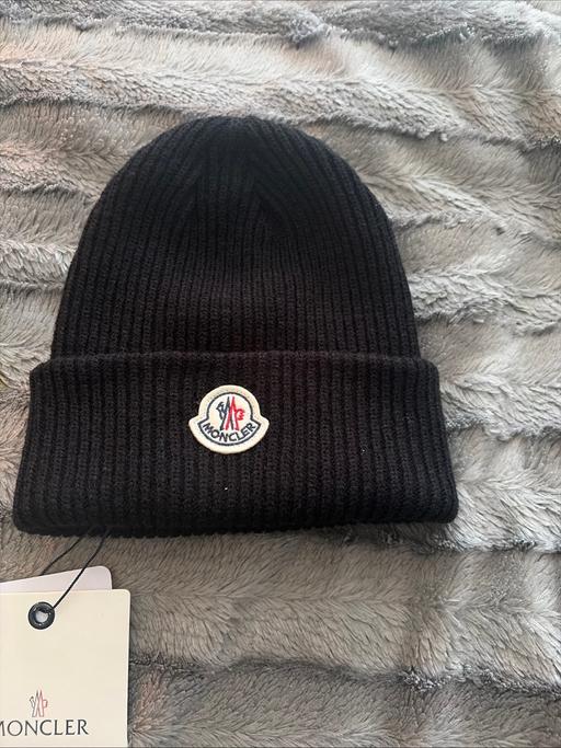  — Black Moncler beanie