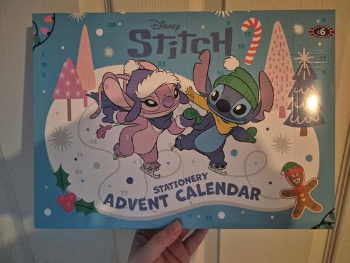  — new Disney Stitch Stationary Advent Calendar