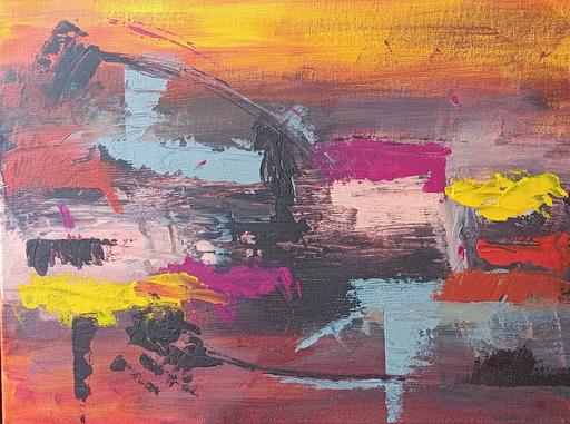  — Original Abstract Painting on Canvas