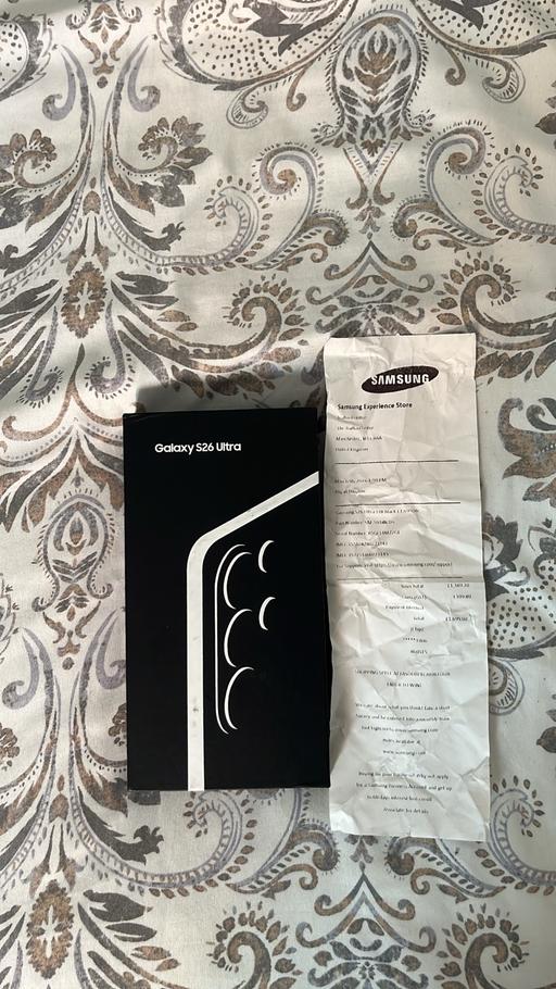  — Samsung S26 Ultra, 1TB 16GB | Black
