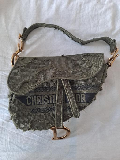  — Christian Dior Designer Saddle bag