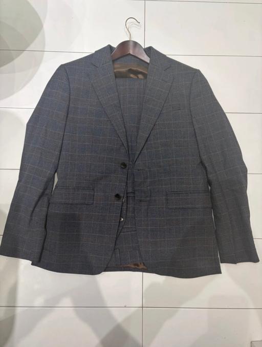  — Moss Check 3 Piece Suit Set
