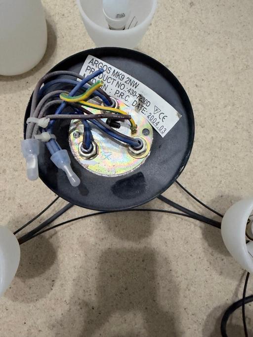  — Argos 3 arm ceiling light