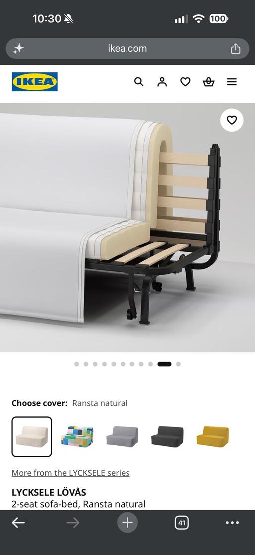  — Ikea sofa bed