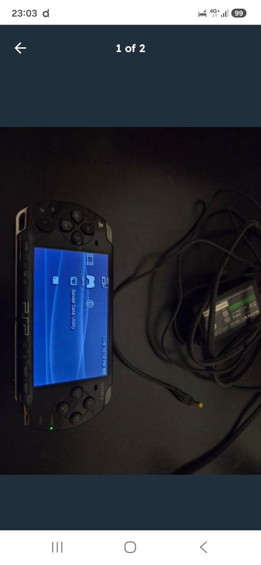  — Psp 2001 console