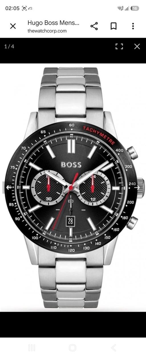  — Hugo boss watch