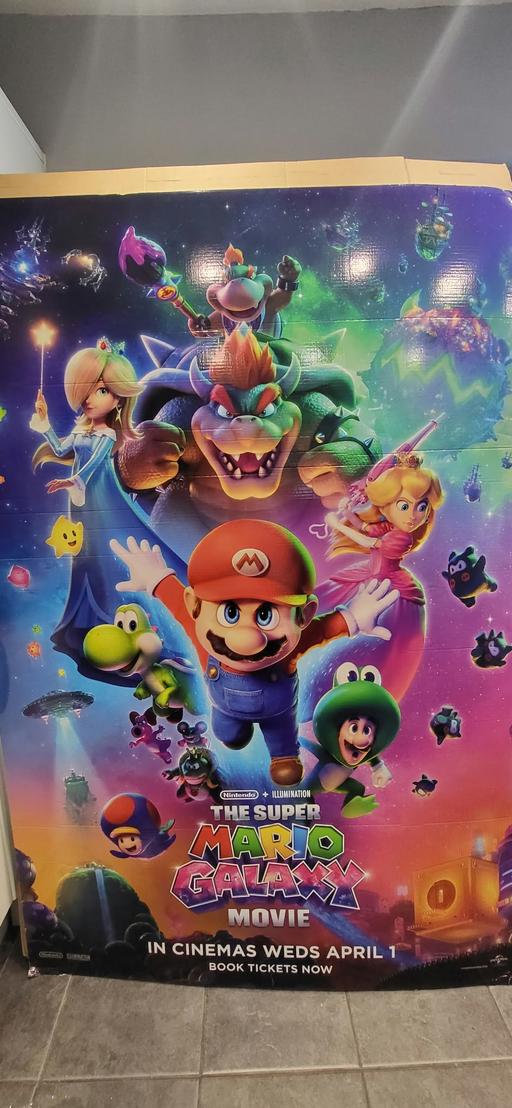 — Super Mario Bros Movie Cinema Poster – As Goo
