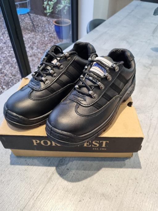  — new steel toe boots