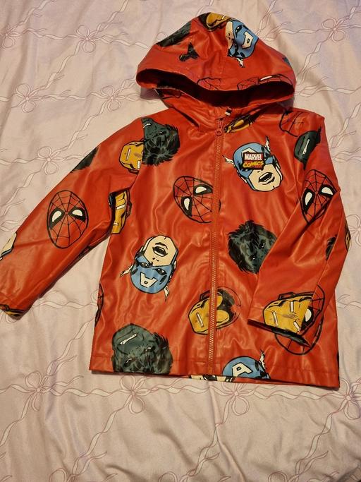  — boys rain coat