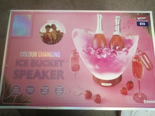  — New ice bucket speaker colour changing