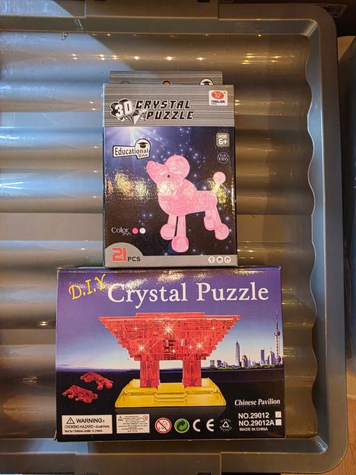  — 3D crystal puzzle building sets