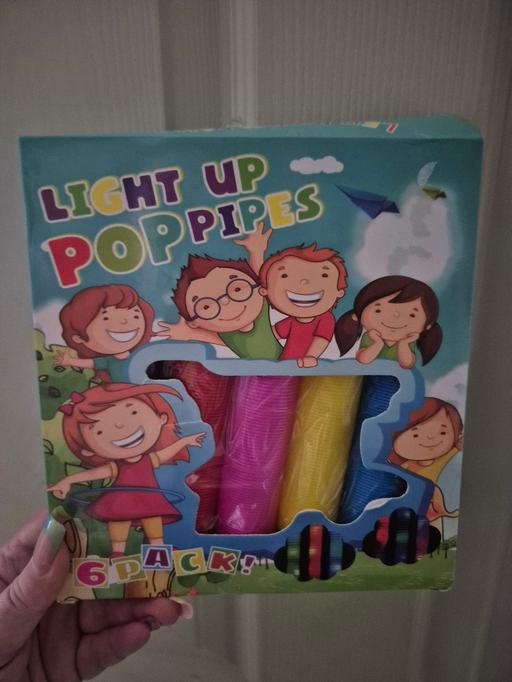  — new 1 MISSING 5PK Light Up Pop Pipes