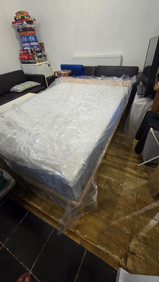  — IKEA Double mattress & double bed frame -BOTH