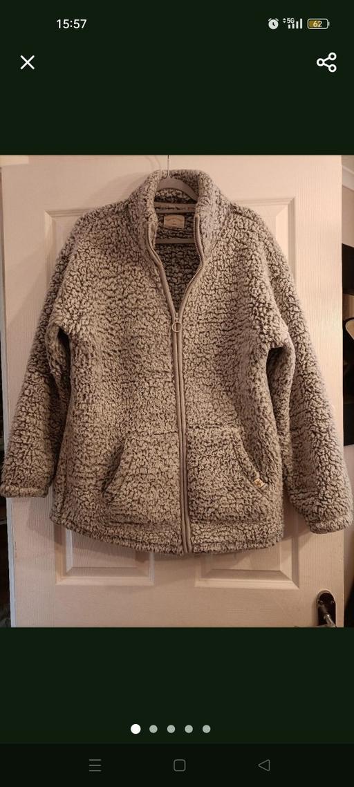  — grey teddy bear fleece