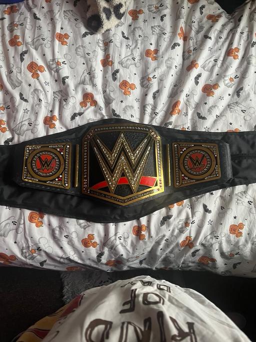  — WWE replica world heavyweight championship