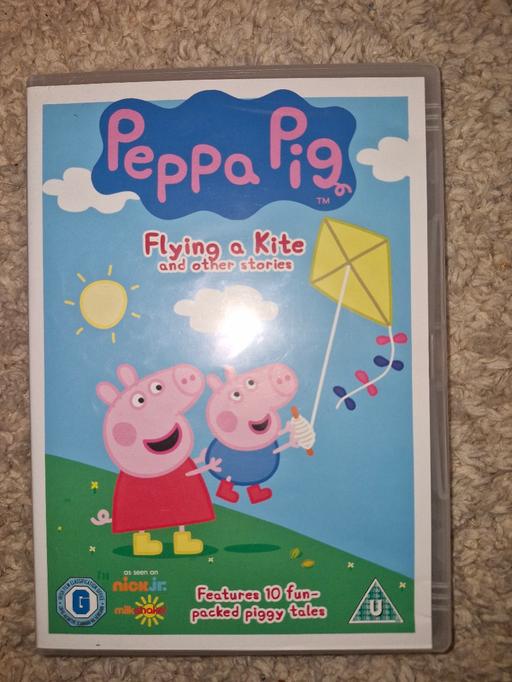  — Pepper pig flying a kite dvd £1