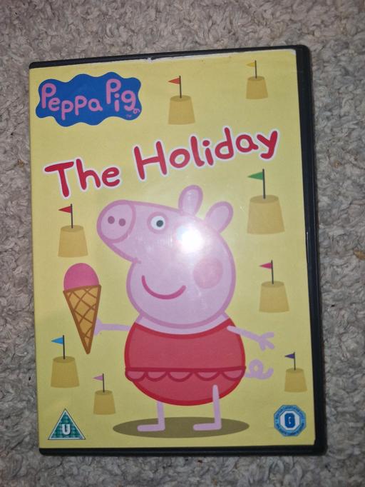  — Pepper pig the holiday dvd £1