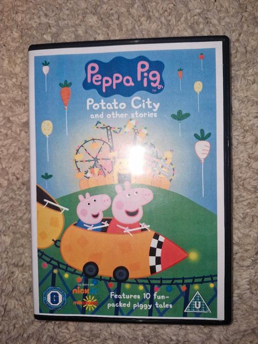  — Peppa pig potato city dvd £1