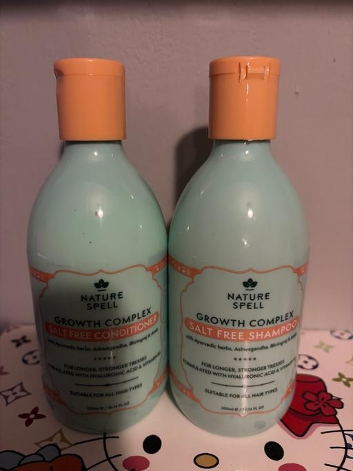  — New Shampoo and Conditioner