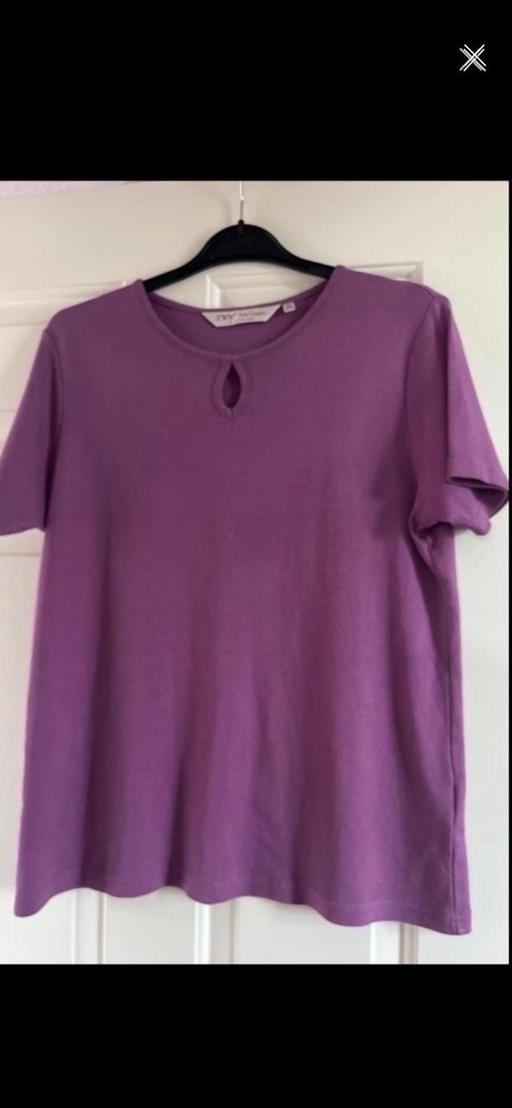  — Ladies Notch Neck T Shirt Size Medium