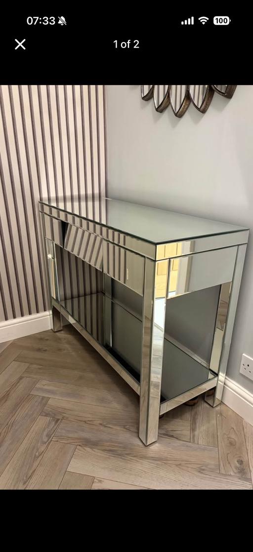  — Mirrored Sideboard / Console Table