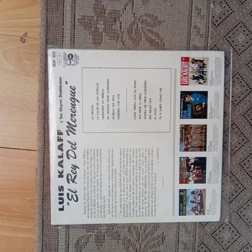  — latin merengue lp vinyl