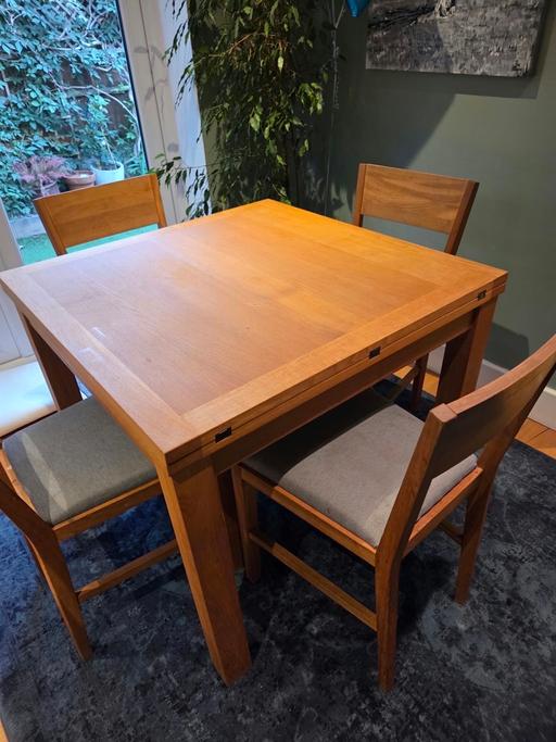  — Lauren Ashley table and chair 4/8