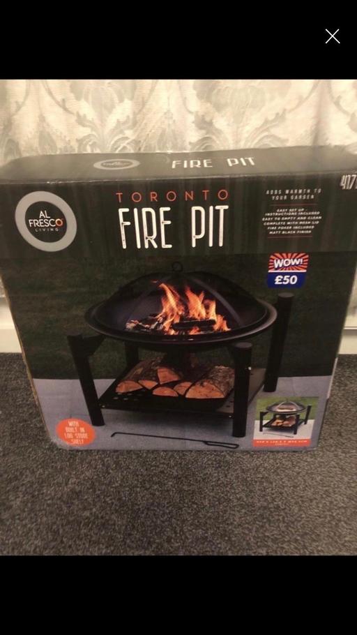  — Fire pit