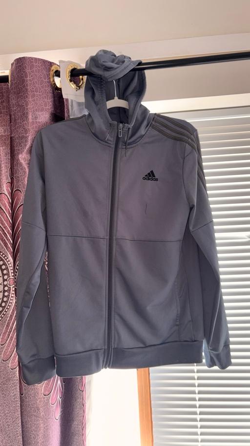 — Adidas grey hoodie
