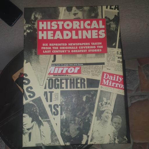  — Historical Headlines, Six Reprinted Newspaper