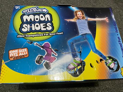  — Brand new kids moon shoes one size age 7+