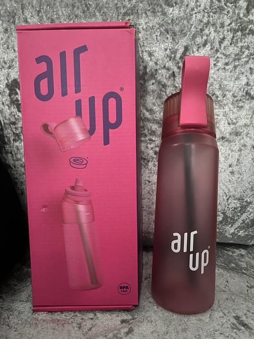  — Pink Air up water bottle