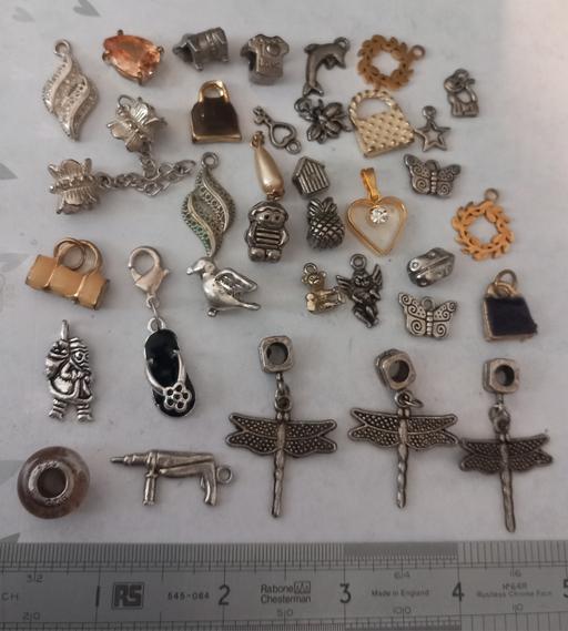  — Huge collection of bracelet charms