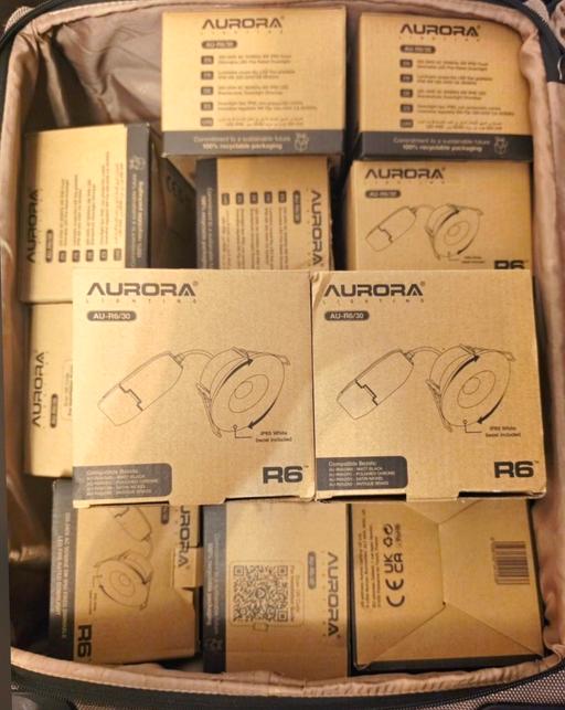  — Aurora Lighting R6 Fixed Dimmable Downlights