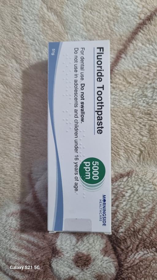  — Fluoride Toothpaste 5000ppm