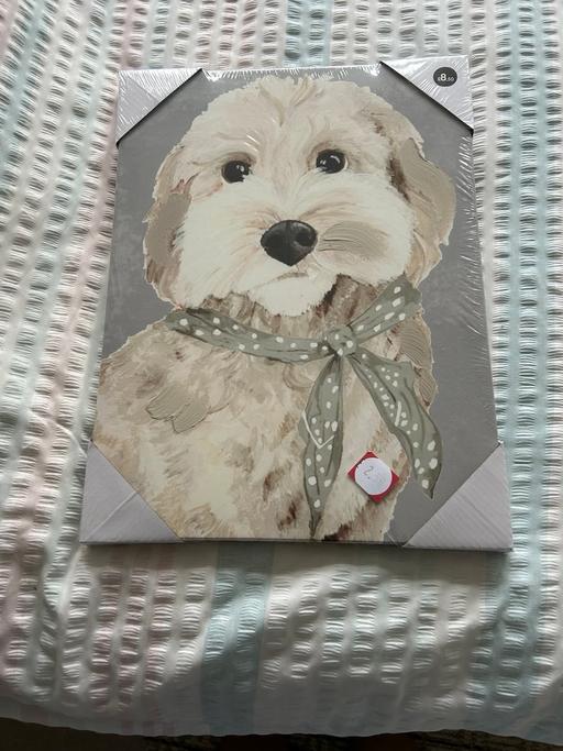  — Dog canvas