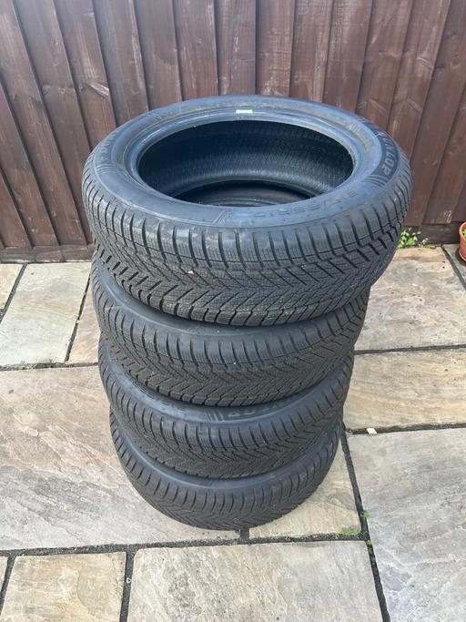  — Dunlop  winter tyres 215/55r17 98v x4
