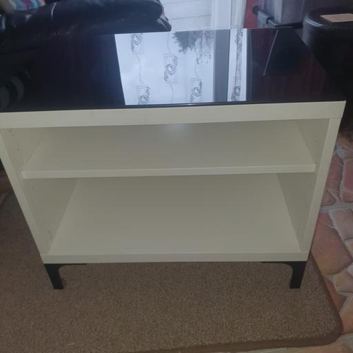  — Glass Topped Shelving Unit, TV or Computer