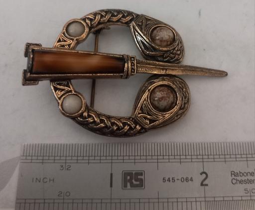  — Vintage Miracle Celtic Penannular Brooch
