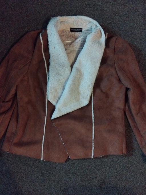  — ladies Dorothy perking sheepskin jacket. 18