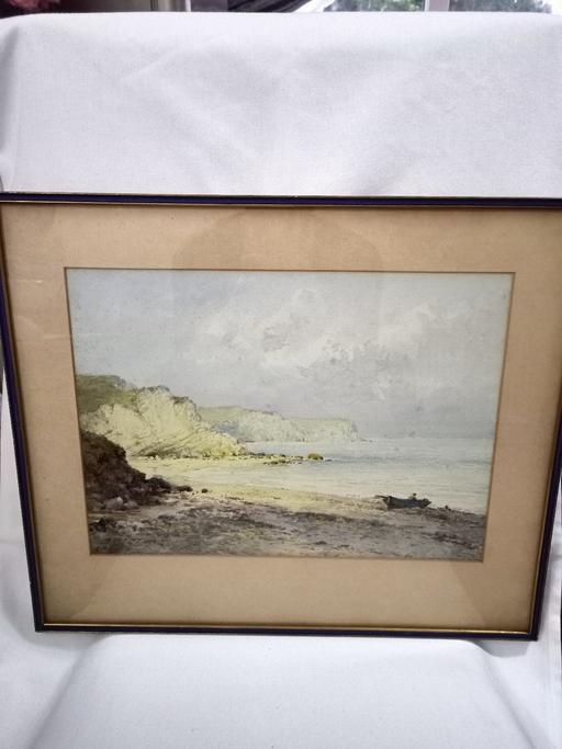  — ANTIQUE c19th CENTURY ORIGINAL WATERCOLOR.