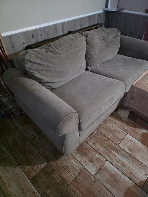  — sofa chair and foot stool