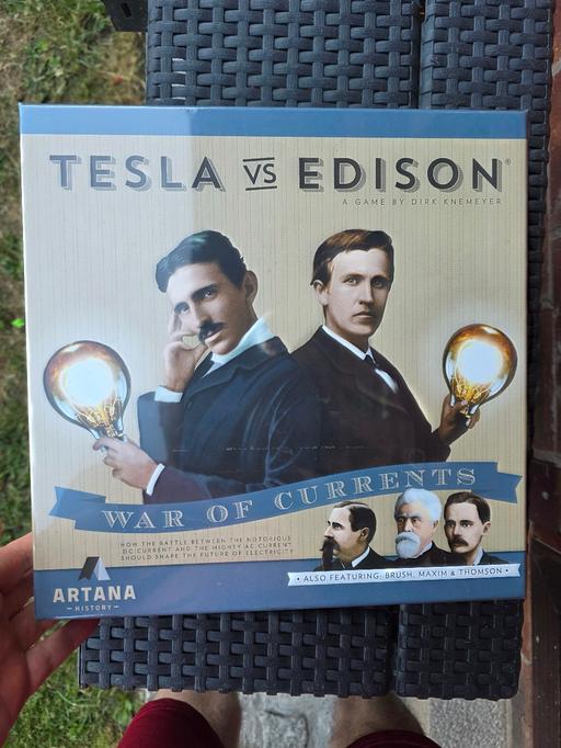  — Tesla vs Edison board game